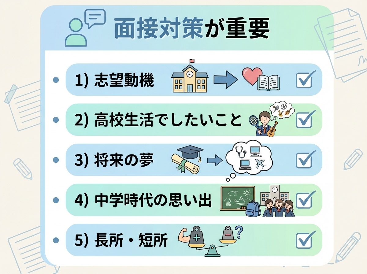 大智学園高等学校の面接対策（よく聞かれる質問と準備のポイント）